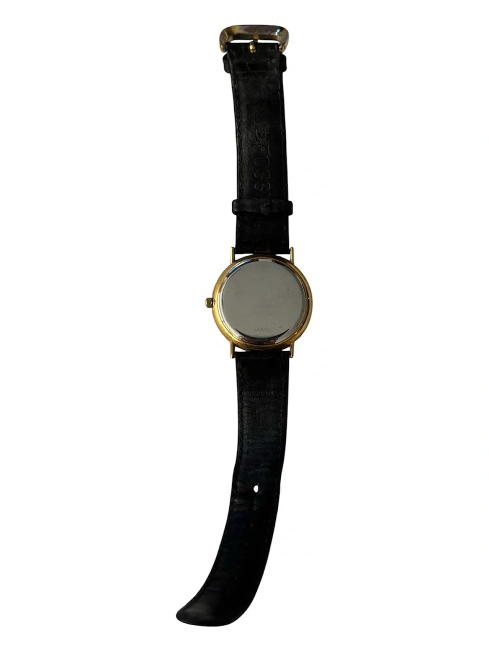 1992 Rare Vintage Fossil women’s Watch Mother of Pearl w/alligator Strap SC5493